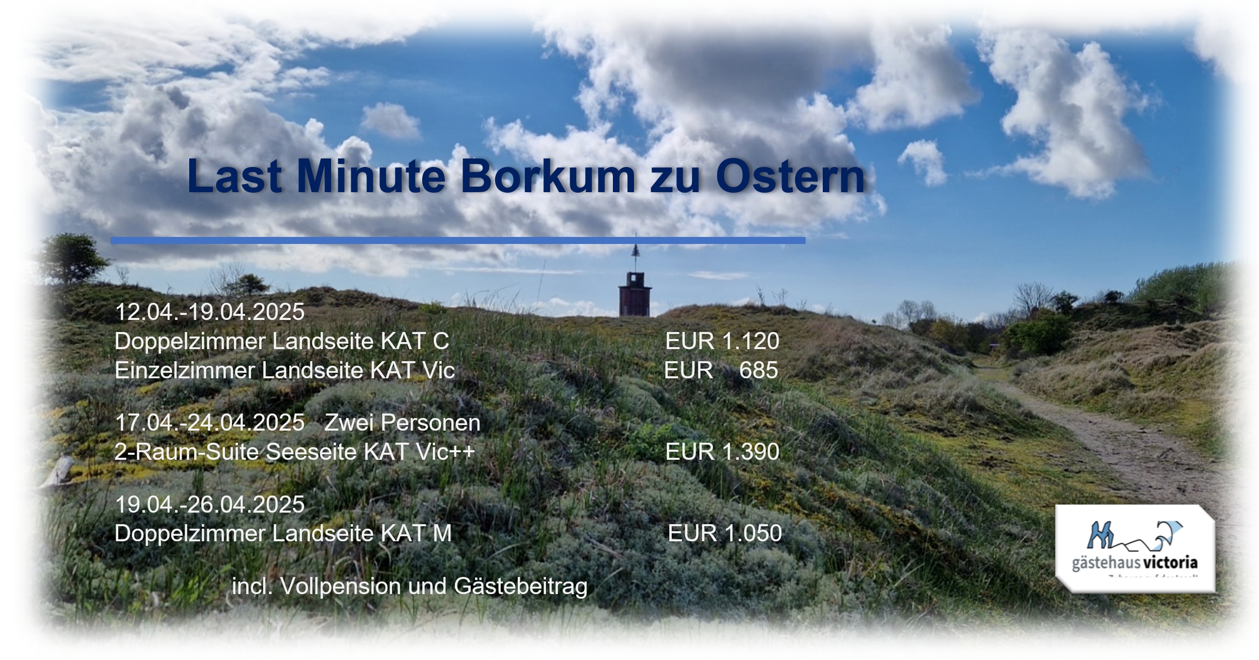 CVJM Haus Victoria Borkum Last Minute Angebot